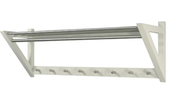 Hatthylla Karl 120 cm vit