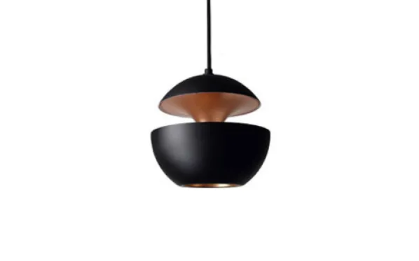 HCS Taklampa Svart & Koppar