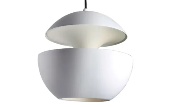 HCS Taklampa Vit & Vit