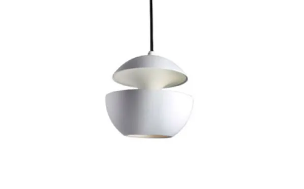 HCS Taklampa Vit & Vit