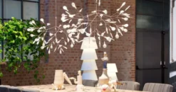 Heracleum III Large Taklampa