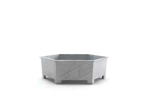 Hexagon Växtkärl