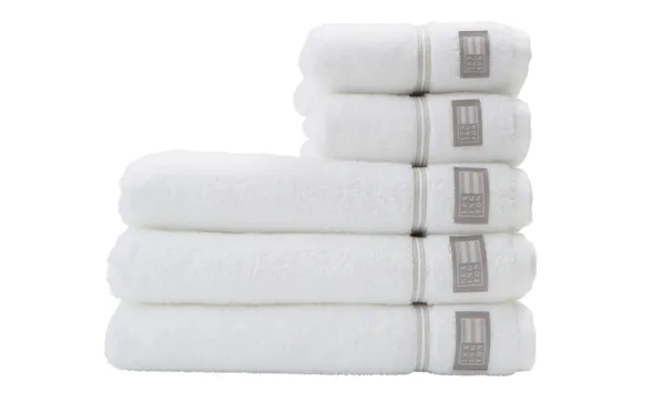 Hotel Towel Handduk White/Beige