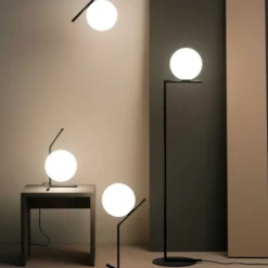 IC Lights F1 Golvlampa Svart