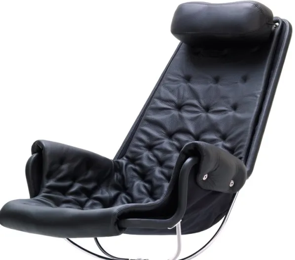 Jetson 69 Fåtölj Classic Soft 88 Svart
