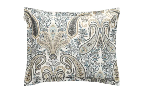 Key West Paisley Örngott Dark Putty