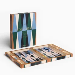 Lacquered Backgammon Spel