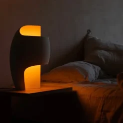 La Lampe B Bordslampa Vit