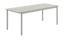 Linear Steel Bord Utemöbel