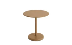 Linear Steel Cafébord Runt