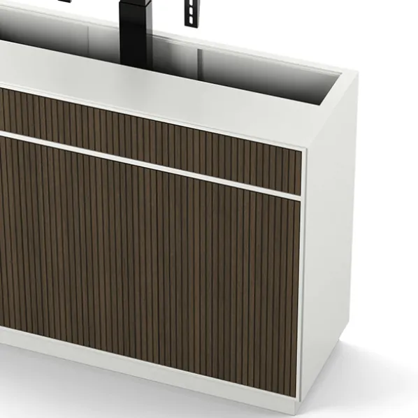 Line Burned Walnut TV-Lift