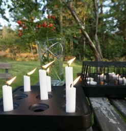 Ljusstake Stumpastaken Svart Original
