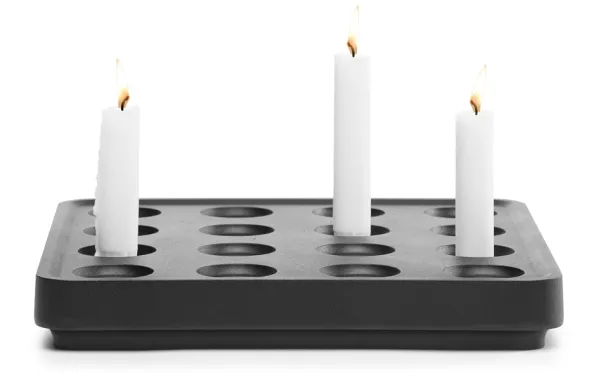 Ljusstake Stumpastaken Svart Original