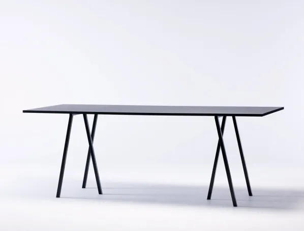 Loop Stand Table Matbord Svart
