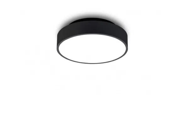 Luna Tak/Vägglampa 2700K Svart