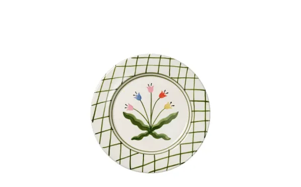 Madelen Möllard Tulip Tallrik 28 cm Grön