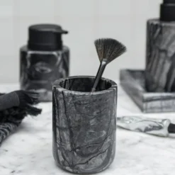 Marble Tandborsthållare Black/Grey