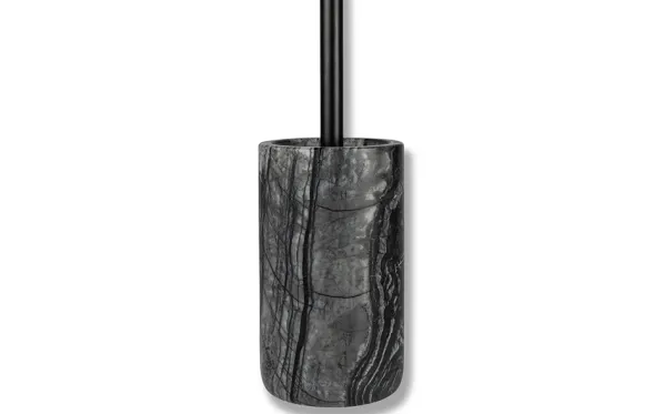 Marble Toalettborste Black/Grey