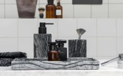 Marble Tvålpump Black/Grey