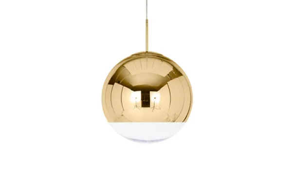 Mirror Ball Gold Taklampa