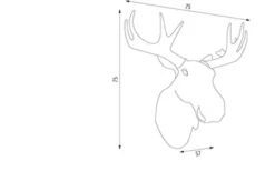 Moo Vägglampa