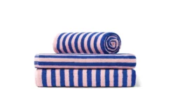 Naram Handduk Dazzling Blue & Rose