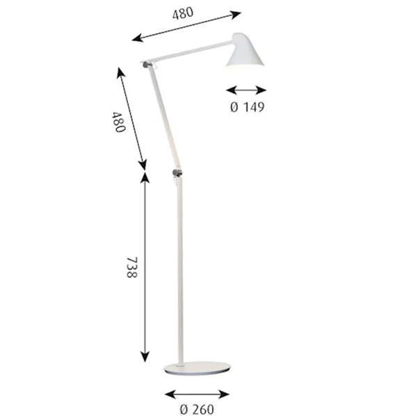 NJP Golvlampa