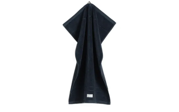 Organic Cotton Premium Handduk Sateen Blue