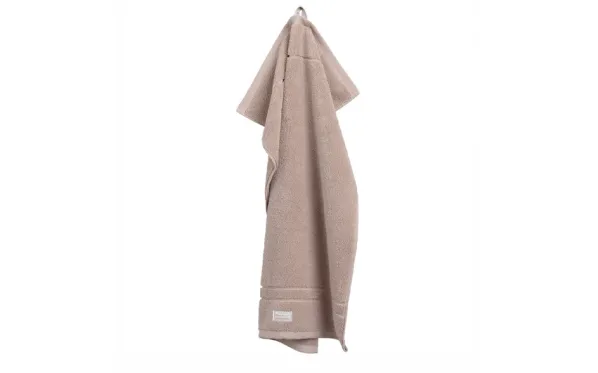 Organic Cotton Premium Handduk Silver Sand
