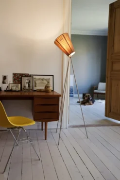 Oslo Wood Golvlampa