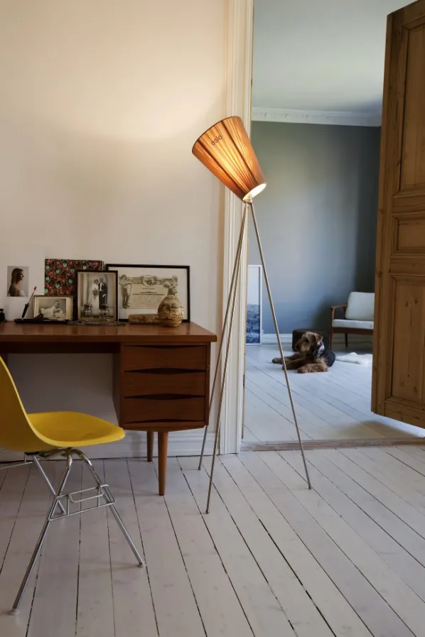 Oslo Wood Golvlampa