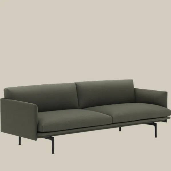 Outline 3-sits Soffa