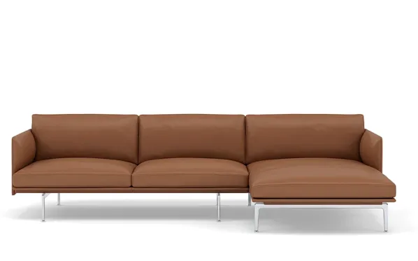 Outline 3-sits Soffa Schäslong