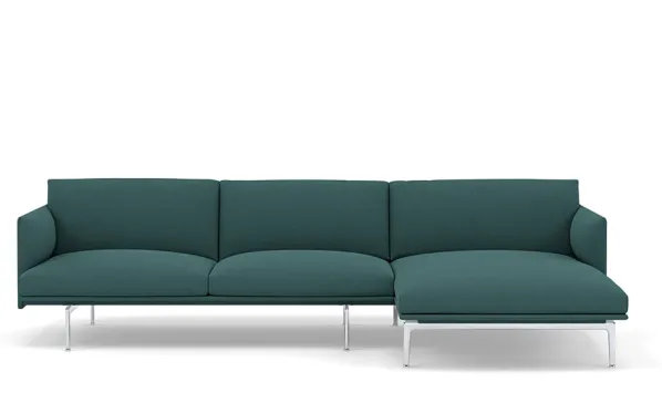 Outline 3-sits Soffa Schäslong