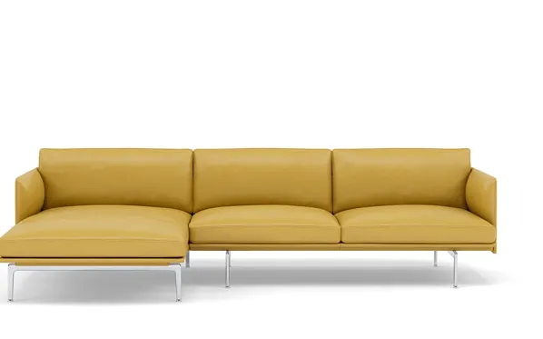 Outline 3-sits Soffa Schäslong