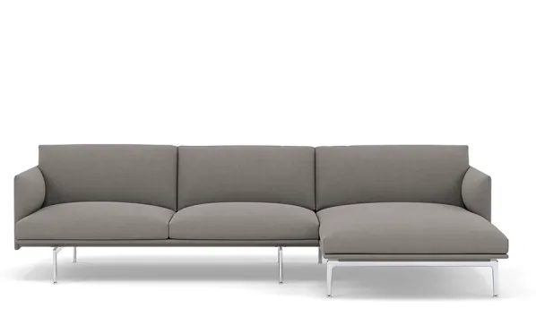 Outline 3-sits Soffa Schäslong