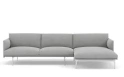Outline 3-sits Soffa Schäslong