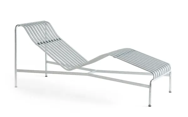 Palissade Chaise Lounge Solsäng Galvaniserad