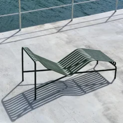Palissade Chaise Lounge Solsäng Galvaniserad