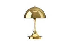 Panthella 160 Portable V3 Bordslampa Metallic