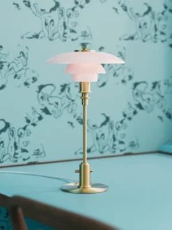 PH 2/1 Bordslampa Pale Rose