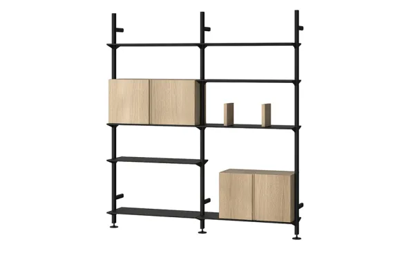 Pira G2 Vägg Bundle A Svart/Ek