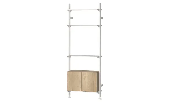 Pira G2 Vägg Bundle B Vit/Ek