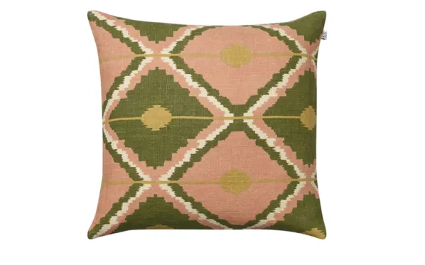 Pune Kuddfodral Green/Spicy Yellow/Rose