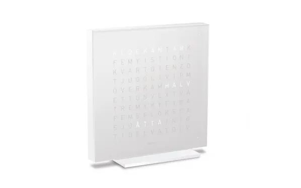 QlockTwo Earth 13,5 Akrylglas