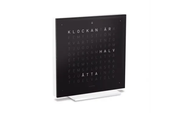 QlockTwo Earth 13,5 Akrylglas