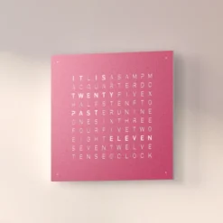 Qlocktwo Earth 45 Pretty Pink Limited Edition