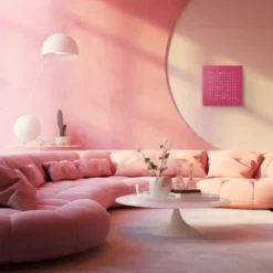 Qlocktwo Earth 45 Pretty Pink Limited Edition
