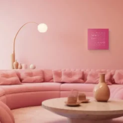 Qlocktwo Earth 45 Pretty Pink Limited Edition