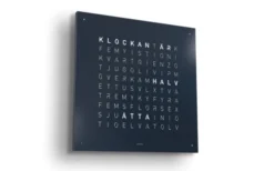 Qlocktwo Earth 45 Universe Edition Midnight